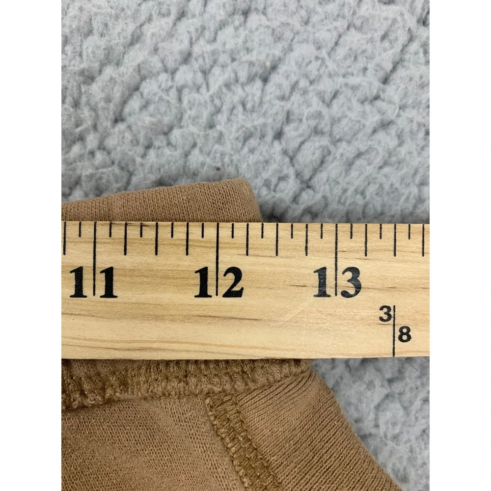 Abercrombie & Fitch Joggers Mens XS Brown Soft A&F Fleece Drawstring Sweatpants